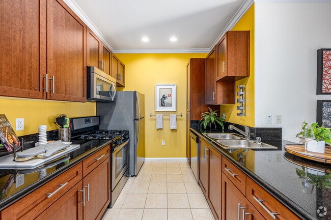 2BR, 2BA - 984SF - Kitchen - Da Vinci