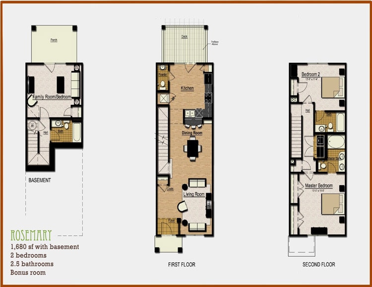Floor Plan - Rosemary w/ Basement