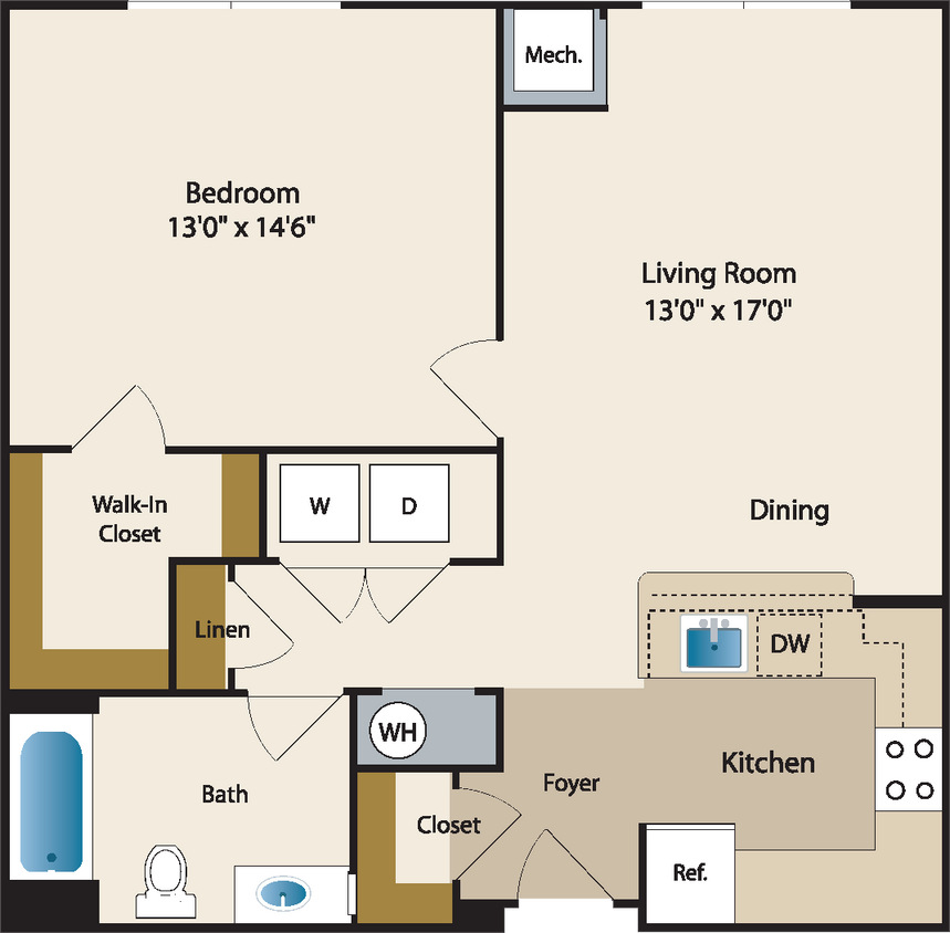 Floor Plan - The Goodman (MIHU Program)