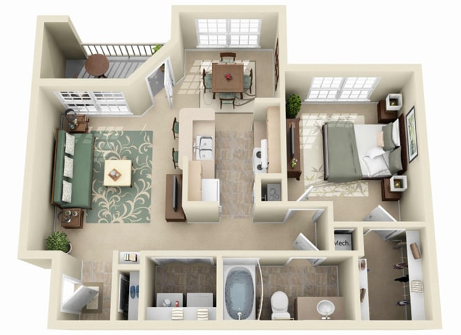Floor Plan - The Sycamore