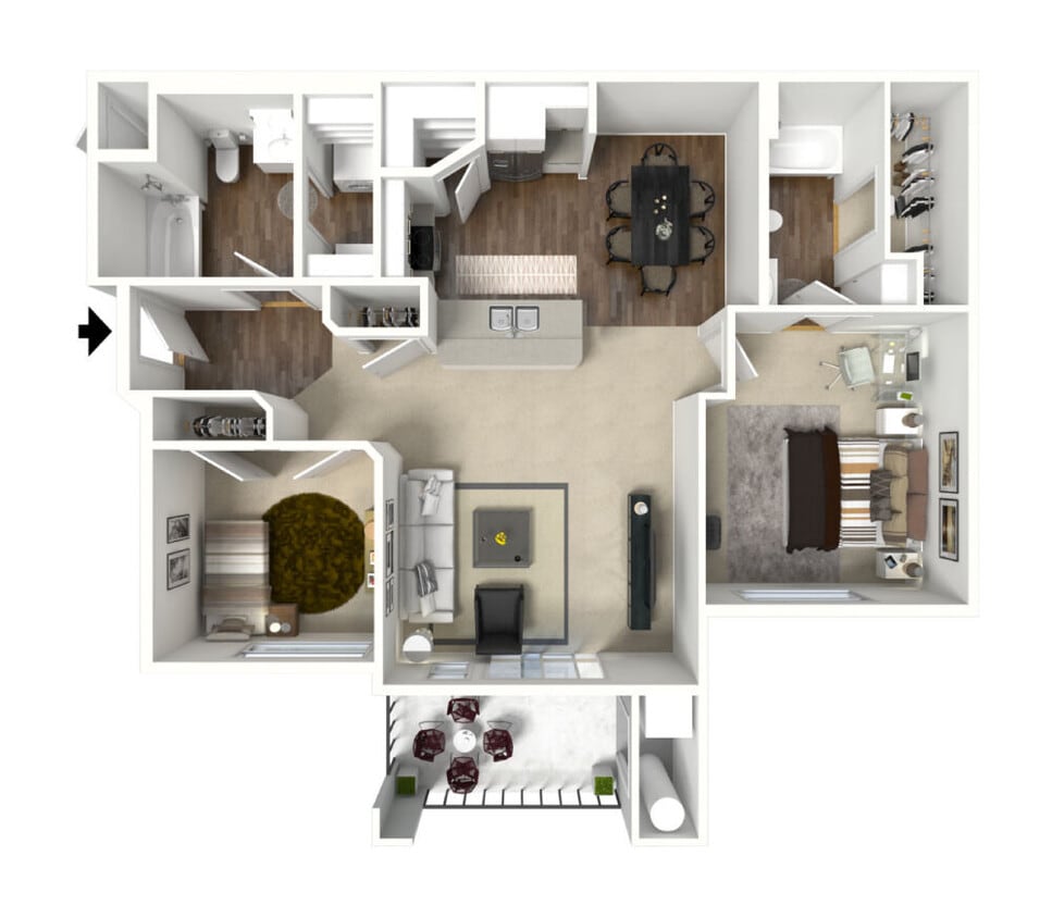 Floor Plan - Balsam