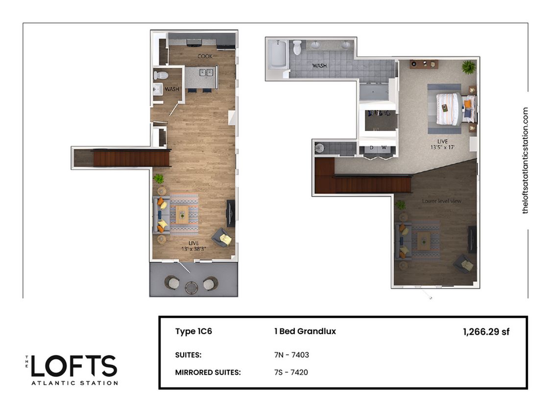 1C6 - 1 Bed Grandlux - 1C6 - 1 Bed Grandlux