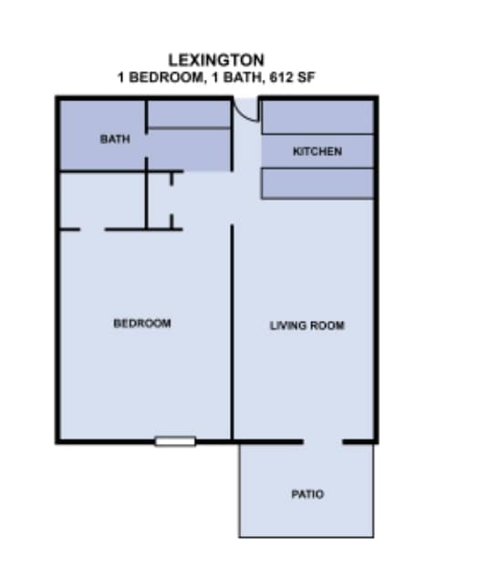 Lexington 1BR/1BA - 1x1hr