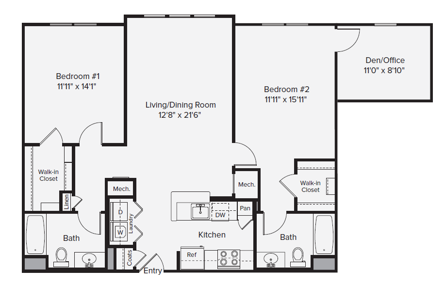 Floor Plan - B2D