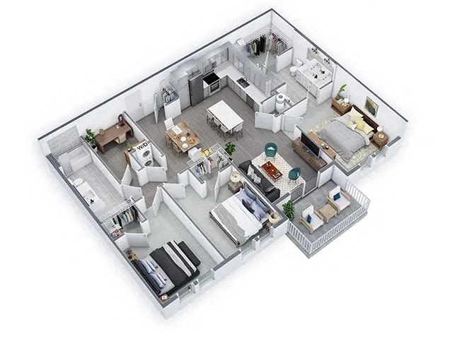 Floor Plan - Opus