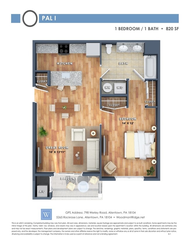 Floor Plan - Opal I