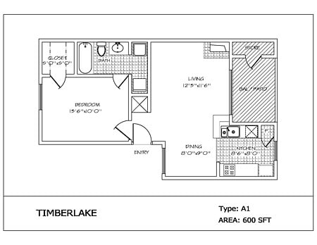 A1 - One Bed / One Bath