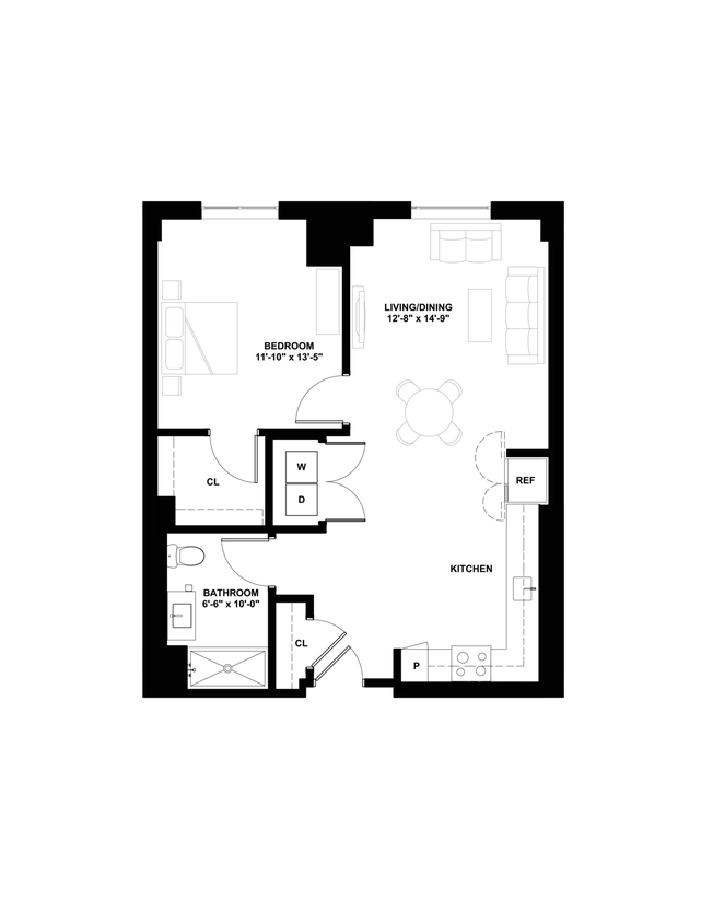Floor Plan - 1G-HC