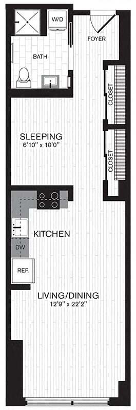 Floor Plan - Studio