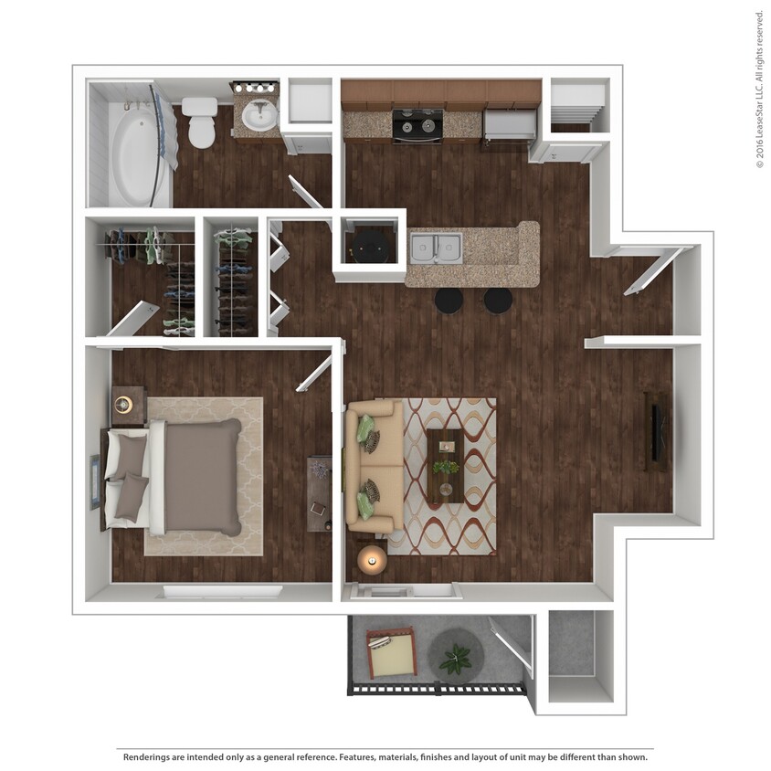 Floor Plan - The Red Oak