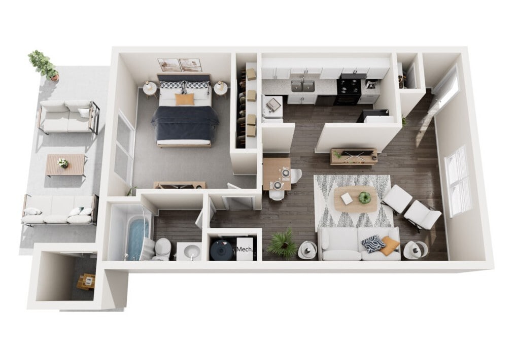 Bungalow 1 Flat - The Bungalow