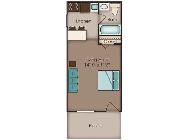 Floor Plan - The Kenley
