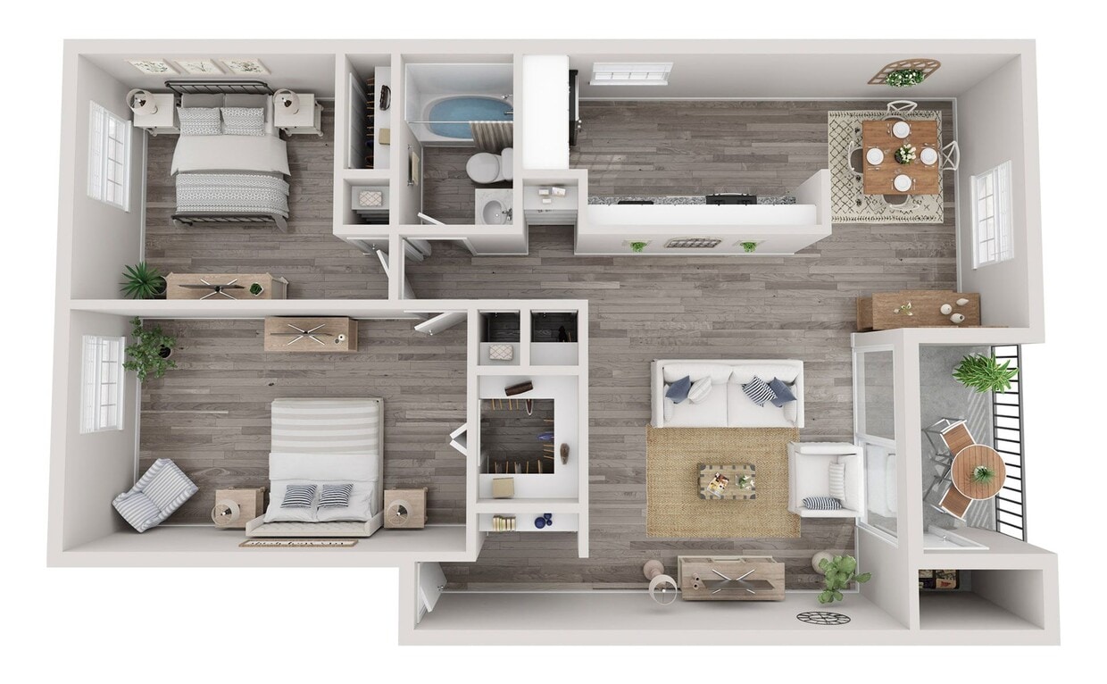 Large Bedrooms in Decatur GA - Maple