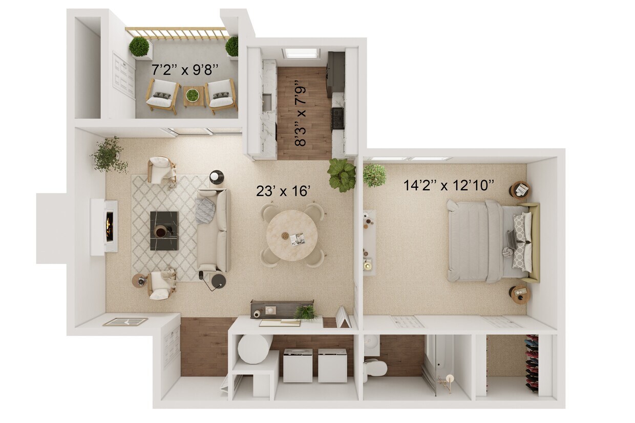 Floor Plan - Bray A1BR1