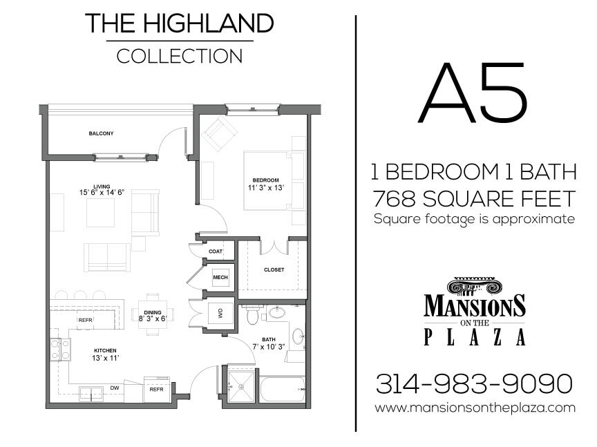 Floor Plan - Highland - A5