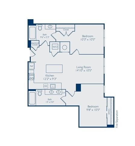 Floor Plan - B2D