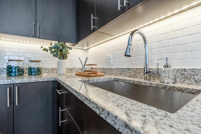 Quartz Counters & Tile Backsplash Brilliance - Village at Tradition