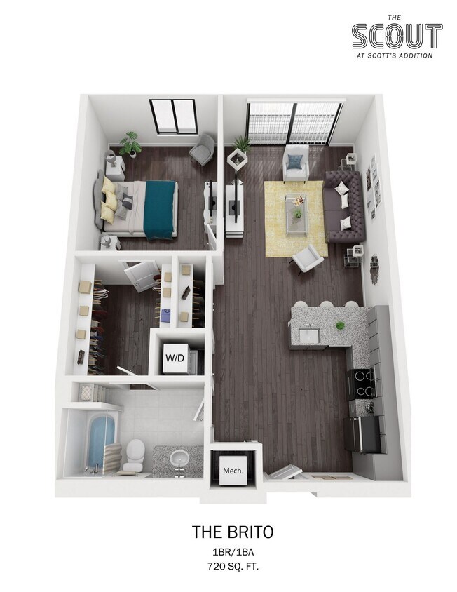 Floor Plan - The Brito 