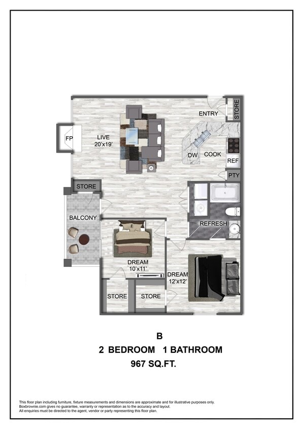 Floor Plan - B
