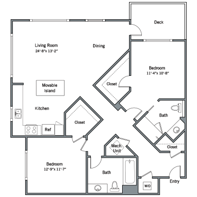 Floor Plan - Plan 2ZH