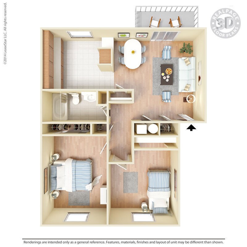 Floor Plan - Renovated Long Beach 2