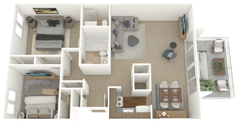 Floor Plan - Oak