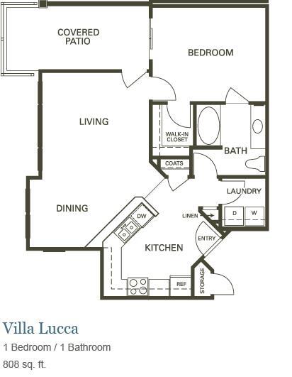 Floor Plan - Villa Lucca