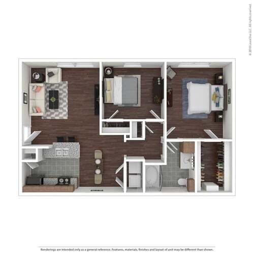 Floor Plan - B1 Renovated