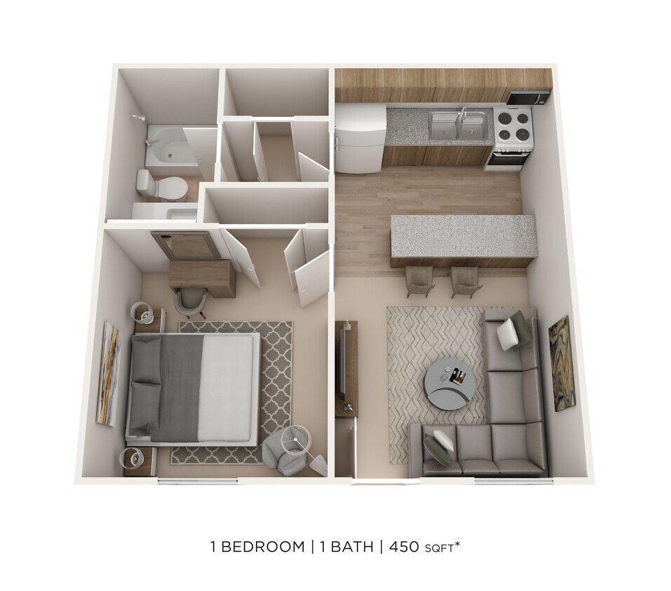 Floor Plan - Studio