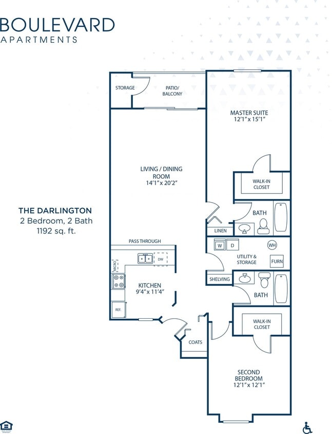 Floor Plan - Darlington 2nd Floor Premium