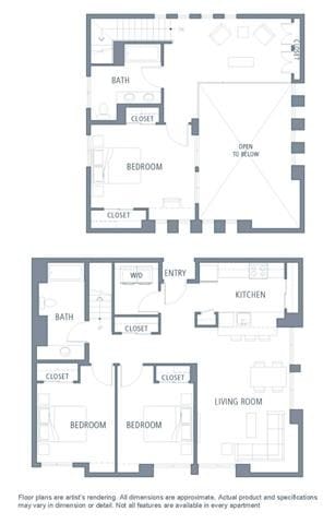 Floor Plan - 1652 3B2B