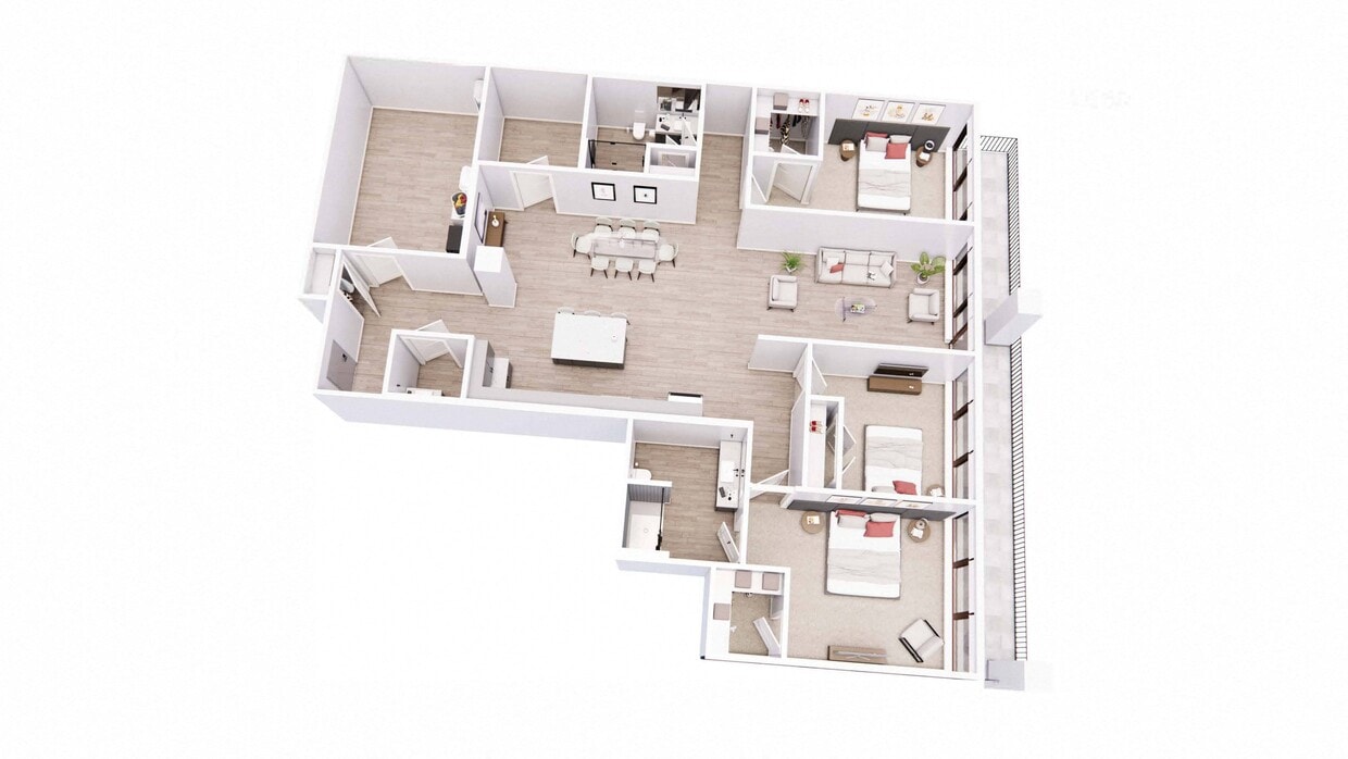 Floor Plan - 3B