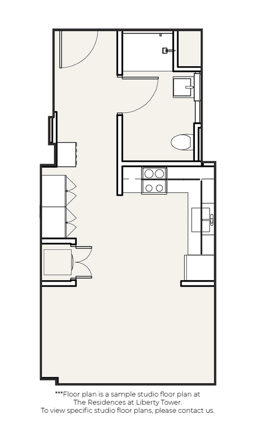 Floor Plan - Classic Studio