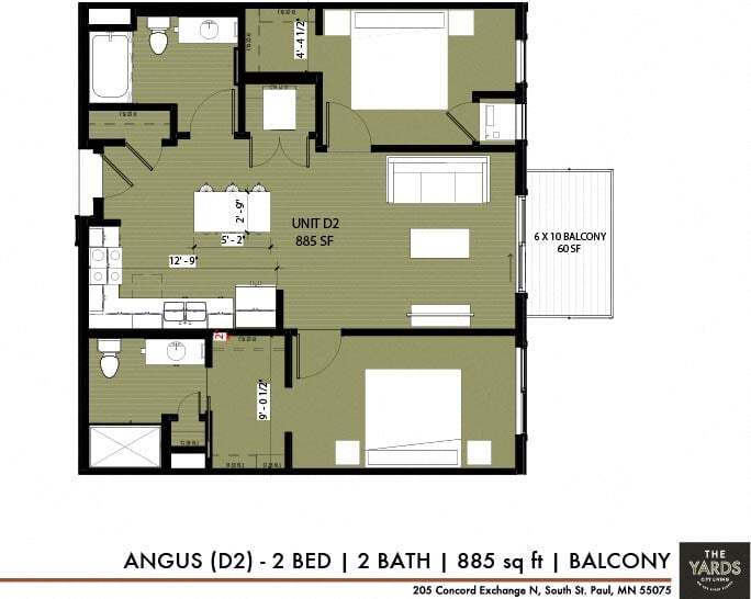 Floor Plan - Angus (D2)
