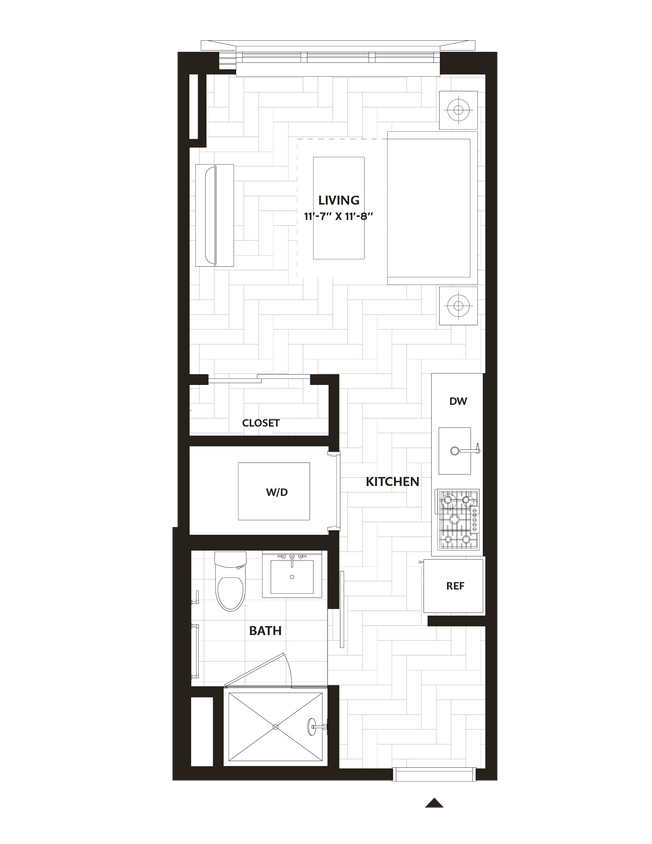 Floor Plan - Studio-S1