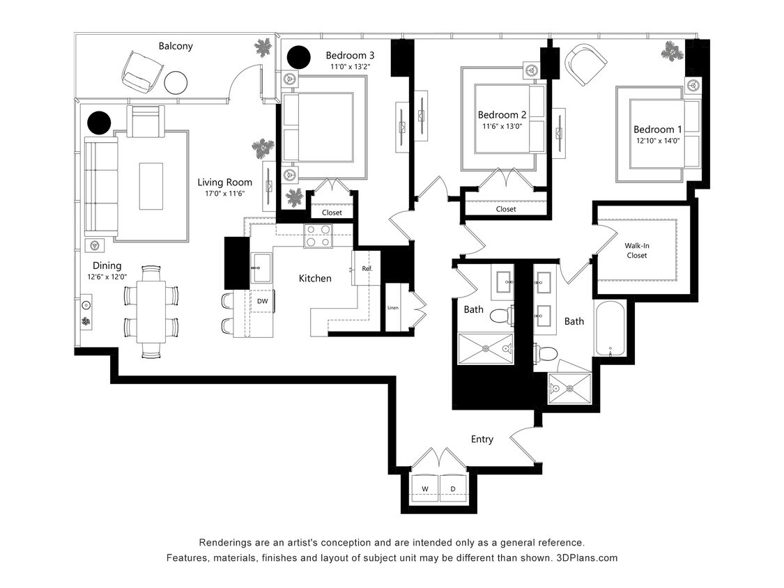 Floor Plan - Penthouse 01