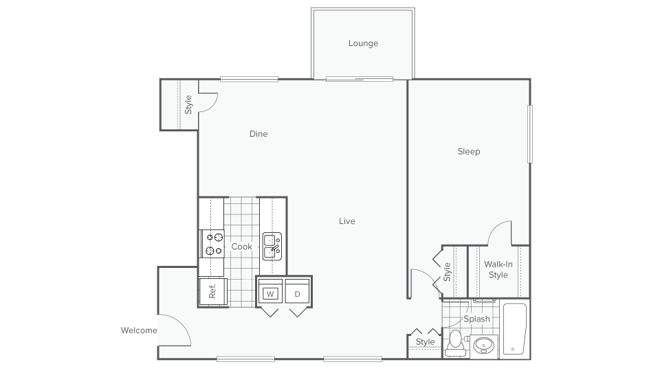 Floor Plan - Amherst