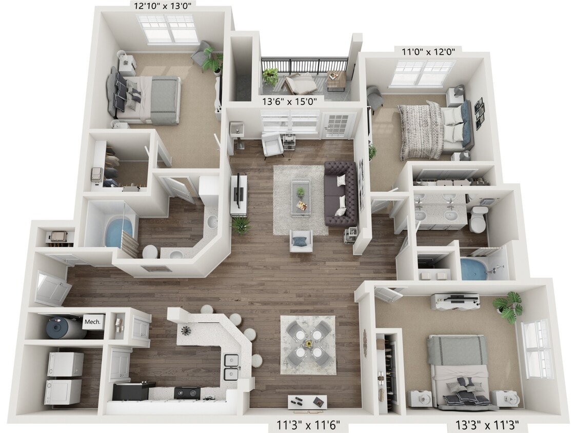 Floor Plan - C1R