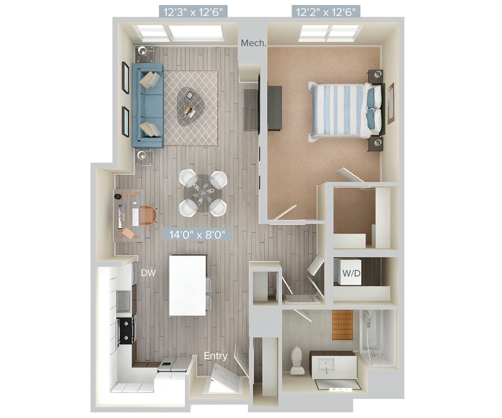 Floor Plan - A5-838