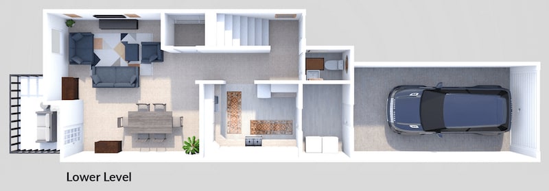 Floor Plan - Phase II - 3 Bed 1.5 Bath