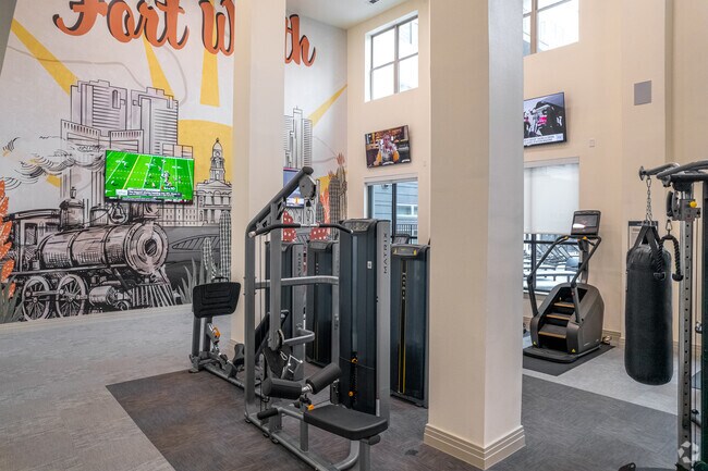 Spacious Fitness Center - The Huntley