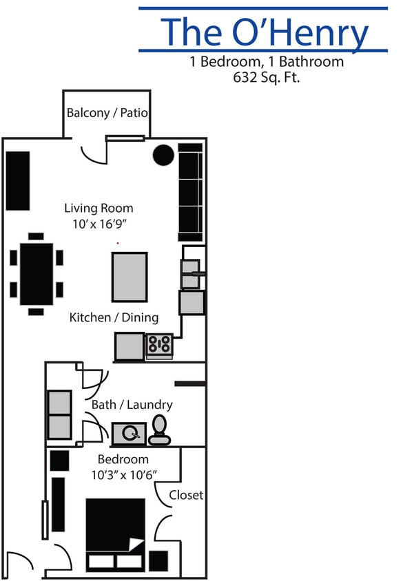 Floor Plan - O'Henry