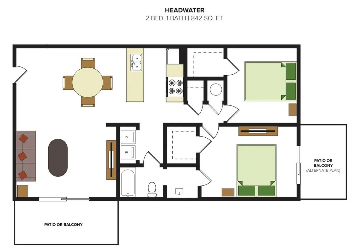 Floor Plan - Headwater Renovated