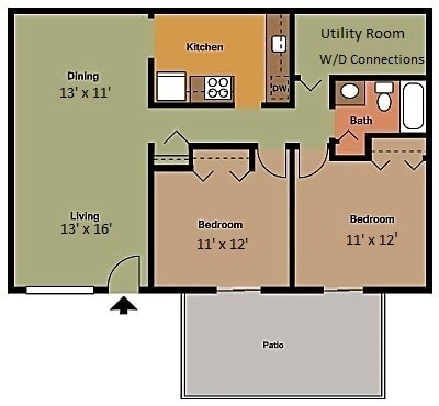 Floor Plan - THE CHARLESTON