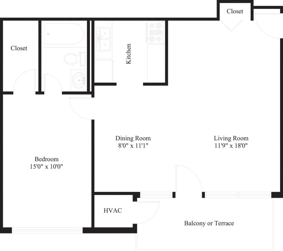 1 Bedroom Standard - 1 Bedroom Standard