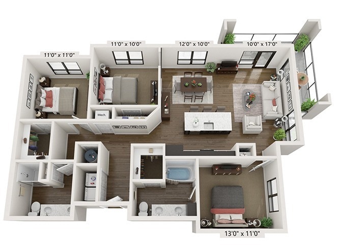 Floor Plan - C2A