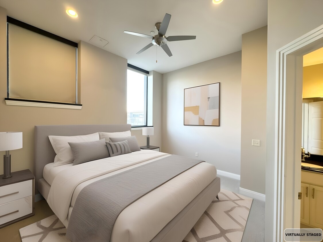 Floor Plan - 1 BED, 1 BATH