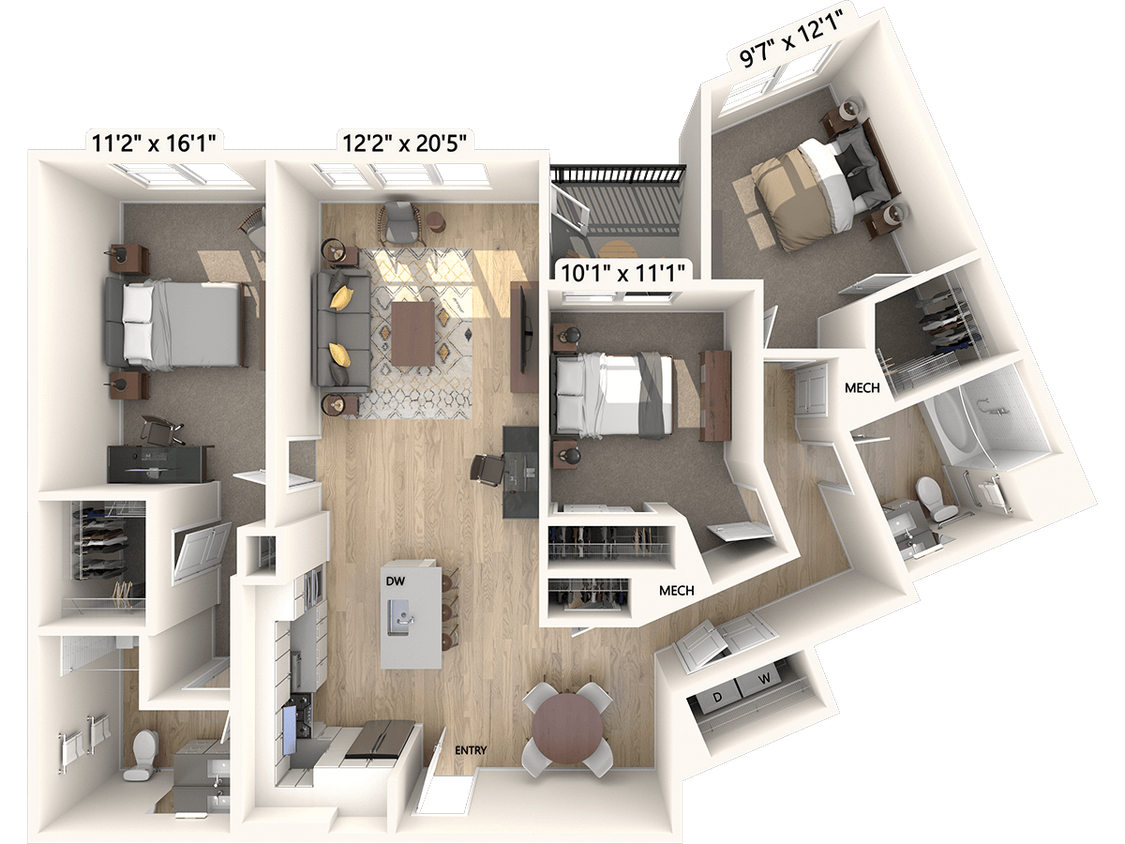 Floor Plan - C2-ADA
