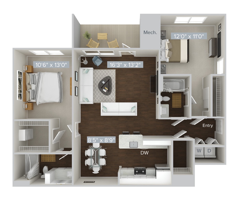 Floor Plan - B4-1138