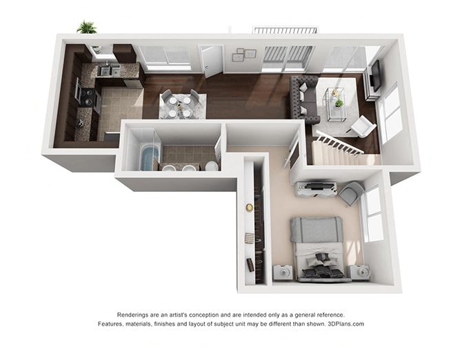 Floor Plan - C5- Townhomes